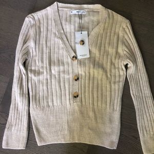 Mango Knit Sweater BNWT, Small